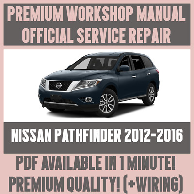 2011 nissan pathfinder service manual